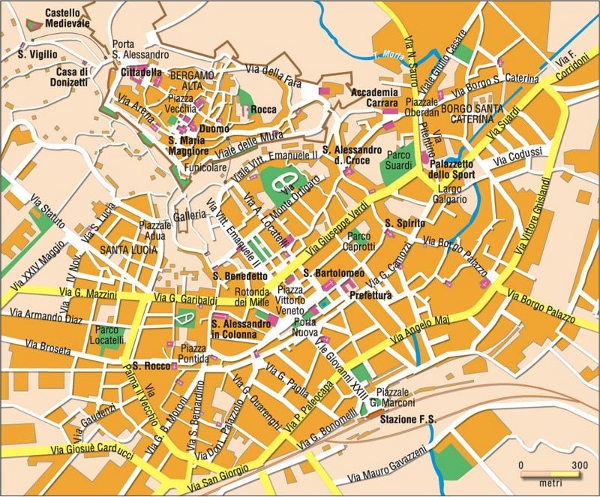 bergamo map